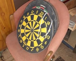 vintage dart board