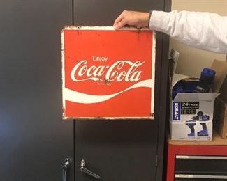 Antique Coca-Cola sign 
