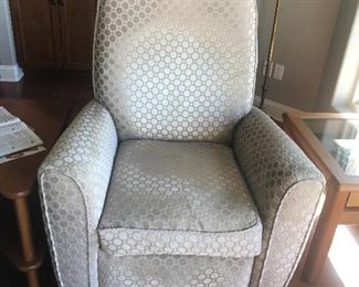 Second custom made recliner by Sofa & Chair Co. 