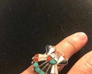 Native American turquoise ring