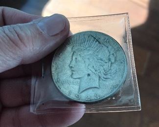 1923 Liberty Dollar 90% Silver Coin 