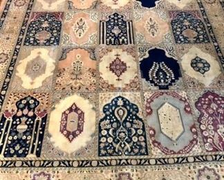 OVER 20 RUGS! Palace sized, and smaller.  This rug, Persian Baktiari, 9’9” by 13’3”