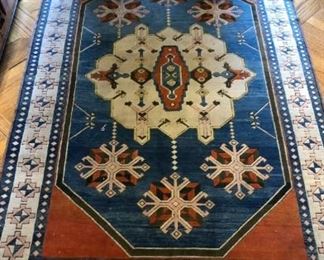 Turkish Caucasian Rug, 6’5” by 9’9”