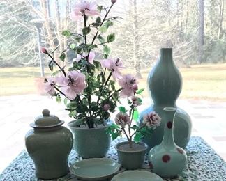 Celedon collection, antique, vintage and contemporary, Japanese and Korean