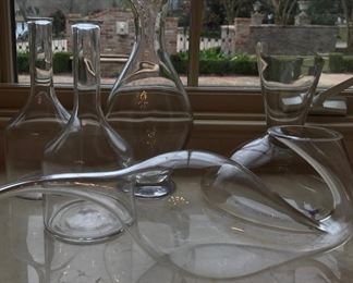 Collectible Reidel decanters