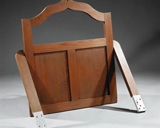 Antique cypress and pine  “Punkah”, pegged construction. Provenance: “Virginia” historic home, St. Francisville, Louisiana 