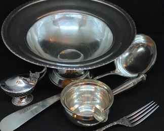 An assortment of Sterling silver