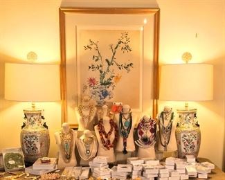 Our Jewelry Boutique features vintage, modern, fine, costume, designer and artisan jewelry. Napier, Trifari, Channel, Dior, Kenneth J. Lane, Cartier, and Tiffany.