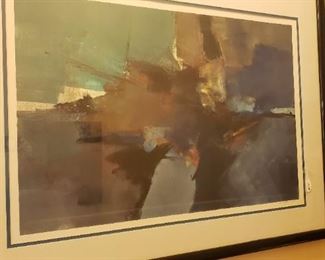 Framed and matted art