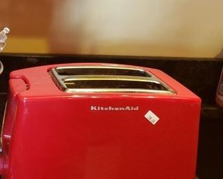 KitchenAid red toaster