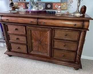 Stunning Basset Furniture sideboard in excellent condition.  $400