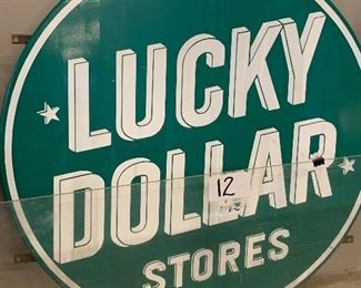 Lucky dollar stores sign