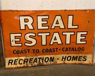 Real estate sign