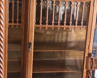 Antique China cabinet. 