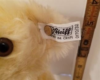 Steiff Circus Clown bear. Limited Edition 1986. Missing hat and collar.