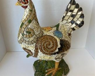 Art deco rooster