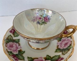 Beautiful tea cup and saucer