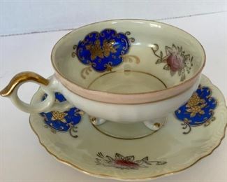 Beautiful tea cup and saucer