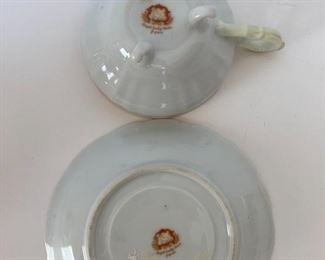 Beautiful tea cup and saucer