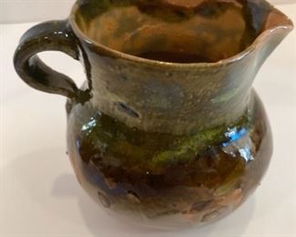 Pottery picther made in mexico