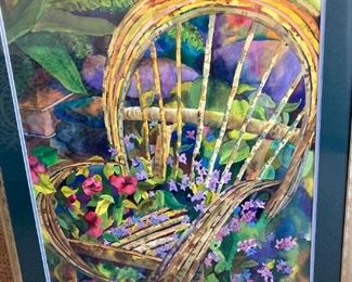 Origianl watercolor by Paul J Valdez