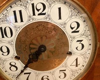 Large Mantle Clock w key