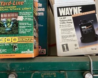 Variety of outdoor items