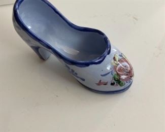 Collectilbe Shoes. Variety of Porcelain, Glass, Wood, Ceramic and plastic. Vintage and modern. Various sizes and shapes!