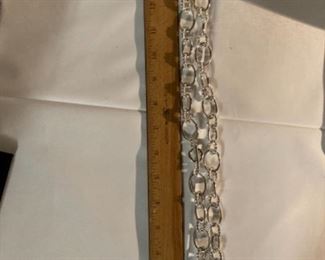 Silver chain necklace