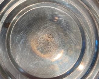 Sterling silver bowl