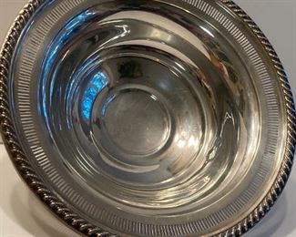 Sterling silver bowl