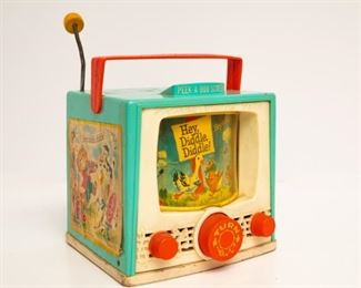 Vintage Fisher-Price Toy TV