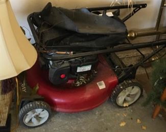 WORKING PUSH MOWER