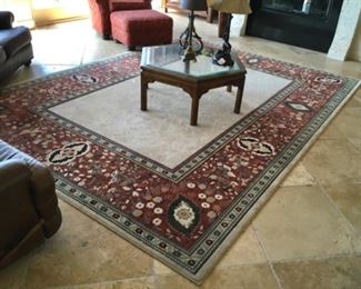 VERY NICE KARASTAN 12 X 9.6 AREA RUG