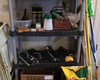 WEED AND FEED PLUS OTHER OUTDOOR GARDENING ITEMS