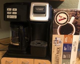 Hamilton Beach Flex Brew Coffee Maker w/ K cups 