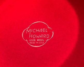 Michael Howard 100% Wool Vintage Hat 