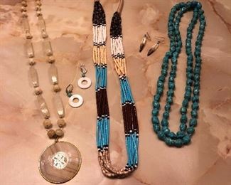 Necklaces & Earrings 