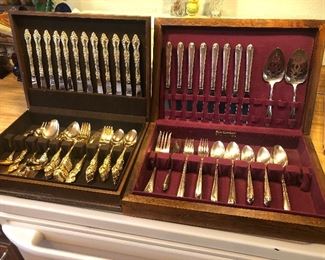 Barclay Genève Goldenware and Silver-plate Flatware 