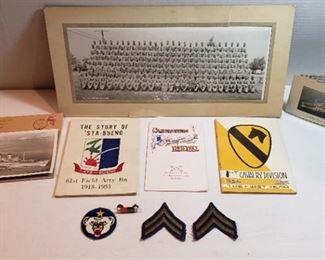 Military Items from 1953