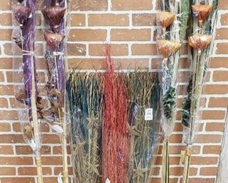 7 Bundles of Faux Ornamental Grass ~ 3 ft. to 5 ft. - LOCAL PICKUP ONLY