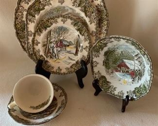 Johnson Bros. “The Friendly Village”