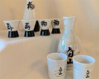  VTG Sake Sets--Just Sake to Me