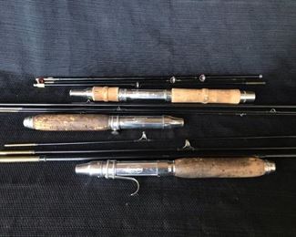 Vintage Shakespeare and Union Fishing Poles