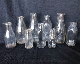 Vintage Dairy Bottles