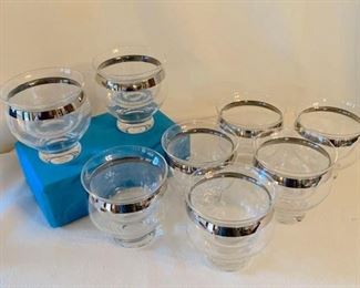  "Dorothy Thorpe" Style Shrimp Cocktail Glassware