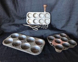 VTG Wagner Ware & Bakerex Muffin Pans
