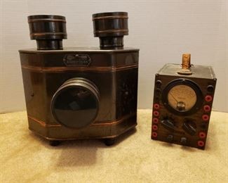 Vintage Radioptician Projector & Ohm Tester
