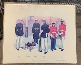 011a4 1983 US Marines Uniforms Prints