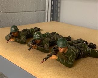 Toy military figurines